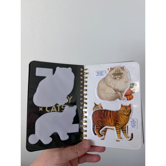 Moody Cats Sticker Book – New (Unused Stickers) - Picture 4 of 5